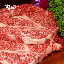 참예우 한우 등심 구이용 300g 1++등급